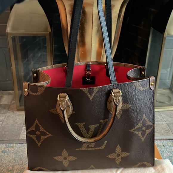 100% Authentic Louis Vuitton On the Go MM - Picture 5 of 14